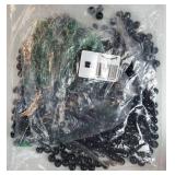 Black Marbles for Vases | Glass Marbles Bulk Vase Fillers | Glass Beads for Vases, Round Marble.