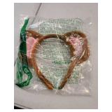 Fluffy Monkey Headband for Women Adult, Brown Monkey Ears Headband Adult, Funny Monkey Ears Accessories for Monkey Costume Women Halloween, Party, Not a Toy, For users aged 15 and Above. - Retail: $6