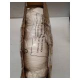 Quilted Twin/Twin XL Size Comforter - All-Season Down Alternative Duvet Insert - Luxury Hotel Winter Warm White Comforter with Anti-Clump Tech & 8 Tabs - Reversible 64'x88' - Retail: $40