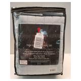 Luxury Velvet Quilt Twin Size Set - 260GSM Ultra-Soft Oversized Velvet Bedspread Comforter Set with 1 Sham, in Florence Haze Blue - Retail: $65