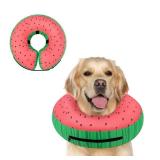 Inflatable Dog Cone Collar Alternative After Surgery, Dog Neck Donut Collar Recovery E Collar, Soft Pet Cone for Small Medium Large Dogs - Retail: $21