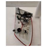 Tail Light Outer Compatible With 2016-2019 Chevy Cruze Sedan Outer Left Driver Side Taillight w/Blubs and Wiring Harness Replace 84078120 - Retail: $40