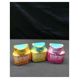 Ninja Thirsti Flavored Water Drops, 3pk FRUITI CHILL Variety Pack: Sugar-Free, Zero Calories, Lemonade, Orange, Dragon Fruit BEST BY FEB 25 2026 Ninja Thirsti Flavored Water Drops, 3pk FRUITI CHILL Variety Pack: Sugar-Free, Zero Calories, Lemonade, Orange, Dragon Fruit BEST BY FEB 25 2026