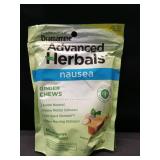 Dramamine Advanced Herbals Ginger Chews 40 Count Dramamine Advanced Herbals Ginger Chews 40 Count