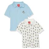 Amazon Essentials Disney | Marvel | Star Wars Boys' Short-Sleeve Pique Polo Shirts, Pack of 2, Mickey Peace, X-Large Amazon Essentials Disney | Marvel | Star Wars Boys' Short-Sleeve Pique Polo Shirts, Pack of 2, Mickey Peace, X-Large