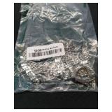 CanB Women Waist Belt Rhinestone Chain Belt Silver Thin Belts for Dress (Silver) CanB Women Waist Belt Rhinestone Chain Belt Silver Thin Belts for Dress (Silver)