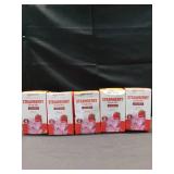 5 pk Amazon Grocery Strawberry Drink Mix with Caffeine 10 Packets 5 pk Amazon Grocery Strawberry Drink Mix with Caffeine 10 Packets