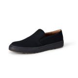 Amazon Essentials Men's Slip-on Sneakers, Black/Black, 12 - Retail $27 Amazon Essentials Men's Slip-on Sneakers, Black/Black, 12 - Retail $27