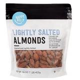 Amazon Brand - Happy Belly Roasted & Lightly Salted Almonds, 16 Ounce Amazon Brand - Happy Belly Roasted & Lightly Salted Almonds, 16 Ounce