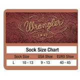 Wrangler Men's Riggs Workwear Over the Calf Work Boot Socks Sockshosiery, White, Large (2 PAIRS) Wrangler Men's Riggs Workwear Over the Calf Work Boot Socks Sockshosiery, White, Large (2 PAIRS)