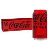 Coke Zero Sugar Diet Soda Soft Drink, 12 fl oz, 12 Pack Coke Zero Sugar Diet Soda Soft Drink, 12 fl oz, 12 Pack