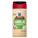 McCormick Kosher Garlic Powder 3.12 oz Bottle McCormick Kosher Garlic Powder 3.12 oz Bottle