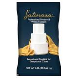 Satinara Professional White Fondant 2.2lb Satinara Professional White Fondant 2.2lb