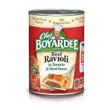 CHEF BOYARDEE Beef Ravioli, 4-15 OZcans CHEF BOYARDEE Beef Ravioli, 4-15 OZcans
