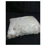 BTFBM Womens Sweaters Fall Winter Clothes 2026 Long Sleeve Button Down Ruffle Crew Neck Casual Knitted Pullover Tops(White, Large) - Retail $41 BTFBM Womens Sweaters Fall Winter Clothes 2026 Long Sleeve Button Down Ruffle Crew Neck Casual Knitted Pullover Tops(White, Large) - Retail $41