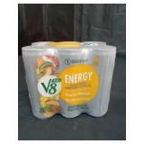 V8 +Energy Peach Mango Juice Energy Drink 8 fl oz Can 6 Count V8 +Energy Peach Mango Juice Energy Drink 8 fl oz Can 6 Count