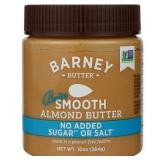 BARNEY SMOOTH ALMOND BUTTER 10 OZ JAR BARNEY SMOOTH ALMOND BUTTER 10 OZ JAR