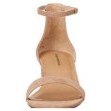 Amazon Essentials Women's Two Strap Heeled Sandal, Tan, 7 - Retail $28 Amazon Essentials Women's Two Strap Heeled Sandal, Tan, 7 - Retail $28