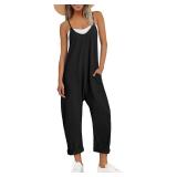 AUTOMET Jumpsuits for Women Summer Cruise Outfits Rompers Beach Vacation Trendy Overalls Jumpers Cami Blackless Dress Spring Fashion Maternity Clothes 2026 Black M - Retail $29 AUTOMET Jumpsuits for Women Summer Cruise Outfits Rompers Beach Vacation Trendy Overalls Jumpers Cami Blackless Dress Spring Fashion Maternity Clothes 2026 Black M - Retail $29