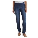 JAG Jeans Women's Petite Peri Mid Rise Straight Leg Pull-on Jeans, Anchor Blue AU315, 12 Petite - Retail $68 JAG Jeans Women's Petite Peri Mid Rise Straight Leg Pull-on Jeans, Anchor Blue AU315, 12 Petite - Retail $68