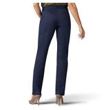 Wrinkle Free Relaxed Fit Straight Leg Pant, 4 Short, Imperial Blue - Retail $39 Wrinkle Free Relaxed Fit Straight Leg Pant, 4 Short, Imperial Blue - Retail $39