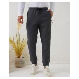 Gihuo Men Sweatpants Sherpa Fleece Lined Sweatpants Winter Thermal Active Outdoor Sports Track Jogger Pants (US, Alpha, Small, Regular, Regular, 01 Dark grey) - Retail $36 Gihuo Men Sweatpants Sherpa Fleece Lined Sweatpants Winter Thermal Active Outdoor Sports Track Jogger Pants (US, Alpha, Small, Regular, Regular, 01 Dark grey) - Retail $36