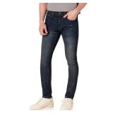 Amazon Essentials Men's Skinny-Fit Stretch Jean - Discontinued Colors, Dark Wash, 38W x 32L - Retail $35 Amazon Essentials Men's Skinny-Fit Stretch Jean - Discontinued Colors, Dark Wash, 38W x 32L - Retail $35