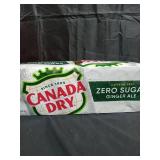 Canada Dry Caffeine Free Zero Sugar Ginger Ale Soda Pop 12 fl oz 12 Pack Cans Canada Dry Caffeine Free Zero Sugar Ginger Ale Soda Pop 12 fl oz 12 Pack Cans