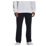 Under Armour Men's Rival Fleece Pants, (001) Black / / White, Small Tall - Retail $55 Under Armour Men's Rival Fleece Pants, (001) Black / / White, Small Tall - Retail $55