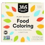 365 by Whole Foods Market, Food Coloring, 1.2 Fl Oz 365 by Whole Foods Market, Food Coloring, 1.2 Fl Oz