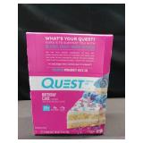 QUEST BIRTHDAY CAKE COATED PROTEIN BAR 12 COUNT QUEST BIRTHDAY CAKE COATED PROTEIN BAR 12 COUNT