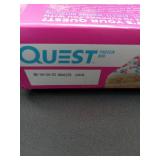 QUEST BIRTHDAY CAKE COATED PROTEIN BAR 12 COUNT QUEST BIRTHDAY CAKE COATED PROTEIN BAR 12 COUNT