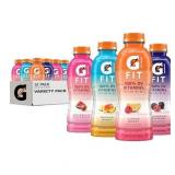 Gatorade Fit Electrolyte Beverage Healthy Real Hydration New 2.0 4 Flavor Variety Pack 16.9.oz Bottles (12 Pack) Gatorade Fit Electrolyte Beverage Healthy Real Hydration New 2.0 4 Flavor Variety Pack 16.9.oz Bottles (12 Pack)