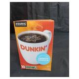 Dunkin French Vanilla Artificially Flavored Coffee Keurig K Cup Pods 10 Count Box Dunkin French Vanilla Artificially Flavored Coffee Keurig K Cup Pods 10 Count Box