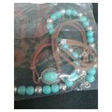 CSIYANJRY99 Layered Western Necklaces for Women Vintage Turquoise Beaded Western Jewelry for Women Ox-head Cactus Cross Chain Necklaces Country Concert Cowgirl Dresses Accessories (01) CSIYANJRY99 Layered Western Necklaces for Women Vintage Turquoise Beaded Western Jewelry for Women Ox-head Cactus Cross Chain Necklaces Country Concert Cowgirl Dresses Accessories (01)