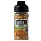 Weber Roasted Garlic & Herb Seasoning Kosher 2.75 OZ Weber Roasted Garlic & Herb Seasoning Kosher 2.75 OZ