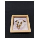 HUARJO 14K Gold Plated S925 Sterling Silver Post Drop Dangle Earrings for Women,Cubic Zirconia Paperclip Link Chain Earrings for Women. (U Shaped Bamboo-Gold1) HUARJO 14K Gold Plated S925 Sterling Silver Post Drop Dangle Earrings for Women,Cubic Zirconia Paperclip Link Chain Earrings for Women. (U Shaped Bamboo-Gold1)