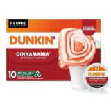 Dunkin Cinnamania Coffee 10 K-Cup Pods for Keurig Coffee Makers Dunkin Cinnamania Coffee 10 K-Cup Pods for Keurig Coffee Makers