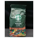 Starbucks House Blend Ground Coffee Medium Roast Hot or Iced Coffee 18 oz Starbucks House Blend Ground Coffee Medium Roast Hot or Iced Coffee 18 oz