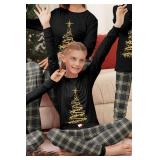 Rnxrbb 2025 Christmas Pajamas Christmas Pjs Xmas Sleepwear Kids,Gold Tree Fireworkr 120(8T) Rnxrbb 2025 Christmas Pajamas Christmas Pjs Xmas Sleepwear Kids,Gold Tree Fireworkr 120(8T)