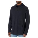 Amazon Essentials Men's Pullover Hoodie, Long-Sleeve Slub Thermal, Black, X-Large Tall (Previously GoodThreads) - Retail $23 Amazon Essentials Men's Pullover Hoodie, Long-Sleeve Slub Thermal, Black, X-Large Tall (Previously GoodThreads) - Retail $23