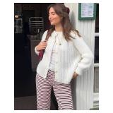 YKR Womens Fall Cardigan Sweater Long Sleeve Chunky Knit Open Front Button Loose Casual Cardigan Coat Beige M - Retail $35 YKR Womens Fall Cardigan Sweater Long Sleeve Chunky Knit Open Front Button Loose Casual Cardigan Coat Beige M - Retail $35