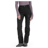 Moosehill Women's Ski Snow Pants: Waterproof Fleece Lined Insulated Softshell for Outdoor Hiking Snowboarding Winter Thermal Windproof with 5 Pockets (Black, 8 Short) - Retail $39 Moosehill Women's Ski Snow Pants: Waterproof Fleece Lined Insulated Softshell for Outdoor Hiking Snowboarding Winter Thermal Windproof with 5 Pockets (Black, 8 Short) - Retail $39