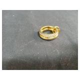 Waterproof Gold Stackable Rings for Women Non Tarnish - 18K Gold Plated Water Resistant Rings Everyday Ring Band for Women - Never Fades Interlocked Cubic Zirconia Bands Stacking Ring (Gold-CZ, Size 7 Waterproof Gold Stackable Rings for Women Non Tarnish - 18K Gold Plated Water Resistant Rings Everyday Ring Band for Women - Never Fades Interlocked Cubic Zirconia Bands Stacking Ring (Gold-CZ, Size 7