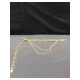 Suyi Chain Belt for Women Girls Gold Metal Waist Chain Multilayer Chunky Chain Belts for Dress 110CM Gold Suyi Chain Belt for Women Girls Gold Metal Waist Chain Multilayer Chunky Chain Belts for Dress 110CM Gold
