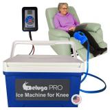 BelugaPRO Ice Machine for Knee After Surgery, Cold Therapy Knee Ice Machine with Programmable Timer, Joint Wrap, Lightweight 9 Quart Cooler, Quiet Pump, 3.0 - Retail: $100 BelugaPRO Ice Machine for Knee After Surgery, Cold Therapy Knee Ice Machine with Programmable Timer, Joint Wrap, Lightweight 9 Quart Cooler, Quiet Pump, 3.0 - Retail: $100