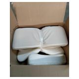 Novelledo Side Sleeper Pillows for Adults,2PCS Bed Wedge Pillow Set for Sleep,Contoured Support Pillows,Support Shoulder Relief,Ergonomic Shoulder Pillow for Side Sleepers,Removable and Clean - Retail Novelledo Side Sleeper Pillows for Adults,2PCS Bed Wedge Pillow Set for Sleep,Contoured Support Pillows,Support Shoulder Relief,Ergonomic Shoulder Pillow for Side Sleepers,Removable and Clean - Retail