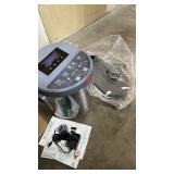 Cold Therapy Machine with Programmable Timer, Ice-Machine-for-Knee-After-Surgery, Knee Replacement Recovery Equipment, Cryotherapy Pain Relief w/Compression Pad for Shoulder, Ankle (Dark Grey) - Retai Cold Therapy Machine with Programmable Timer, Ice-Machine-for-Knee-After-Surgery, Knee Replacement Recovery Equipment, Cryotherapy Pain Relief w/Compression Pad for Shoulder, Ankle (Dark Grey) - Retai