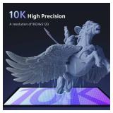 ANYCUBIC 10K Resin 3D Printer, Photon Mono 4 LCD 3D Printer with 7-inch Mono Screen, Upgraded LighTurbo Matrix and Printing Platform, Printing Size of 6.04in x 3.42in x 6.49in Retail $199.99 FACTORY S ANYCUBIC 10K Resin 3D Printer, Photon Mono 4 LCD 3D Printer with 7-inch Mono Screen, Upgraded LighTurbo Matrix and Printing Platform, Printing Size of 6.04in x 3.42in x 6.49in Retail $199.99 FACTORY S