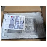 NeatiEase 4 Pcs Garage Door Windows, Replacement Vinyl Windows Inserts Kit with UV Resistant Resin Glass for Exterior Garage Doors (Cross Design) - Retail: $200 NeatiEase 4 Pcs Garage Door Windows, Replacement Vinyl Windows Inserts Kit with UV Resistant Resin Glass for Exterior Garage Doors (Cross Design) - Retail: $200